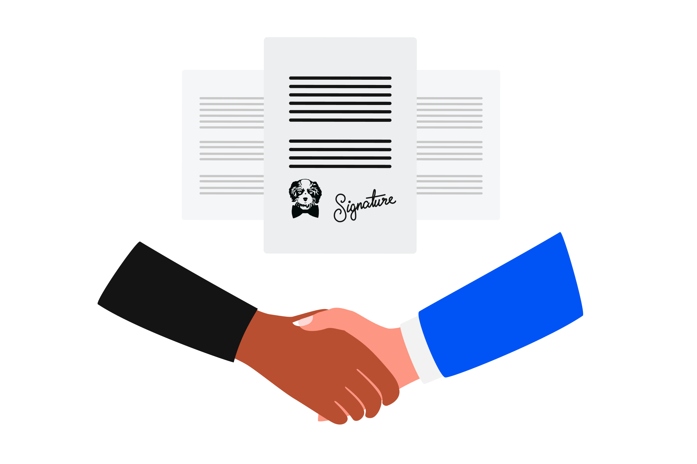 Illustration representing key decisions in estate planning